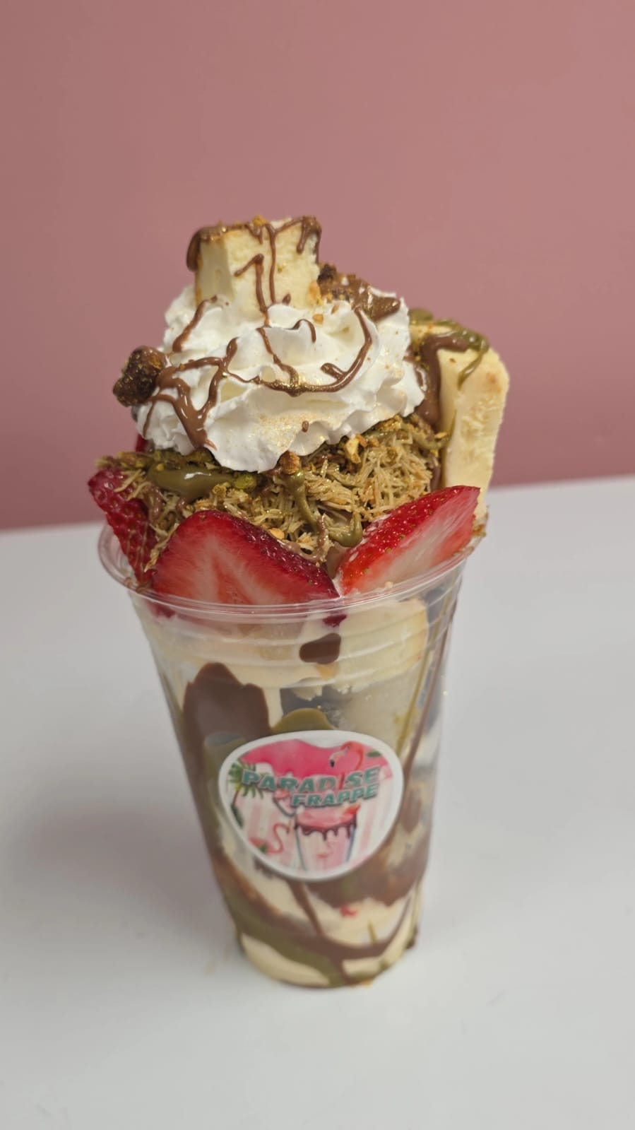 Strawberry Cream Frappe